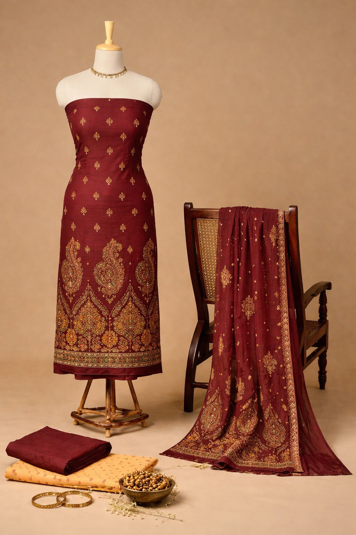 Unstitched Material Set